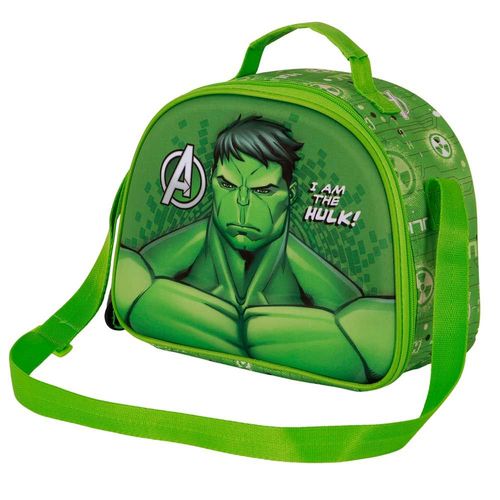 Sac Repas 3D - Marvel Hulk Rage - Vert - Taille Unique