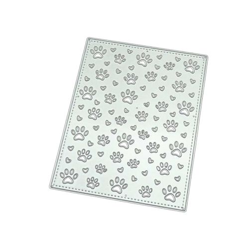 Empreinte De Chien Coupe Meurt Patte De Chien Impression Die-Cut Bricolage Scrapbooking Gaufrage Carte