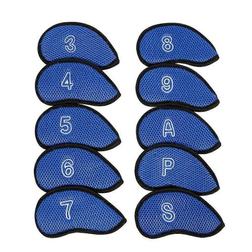 10pcs Golf Iron Head Cover Golf Club Cover Iron Headcover Golf Club Head Covers