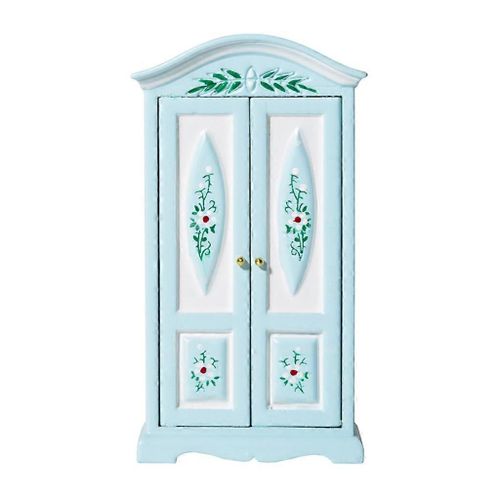 1:12 Maison De Poupée Miniature Armoires Meubles Armoire En Bois Pour Maison De Poupée Placard