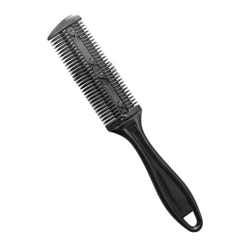 Ciseaux De Barbier De Coiffure De Coiffure De Coupe De Cheveux Pour Rasoir Lame Magique Peigne Kit D¿Outils De Coiffure Lames Double Face Ciseaux À Cheveux Pour Un Usage Domestique De Salon 