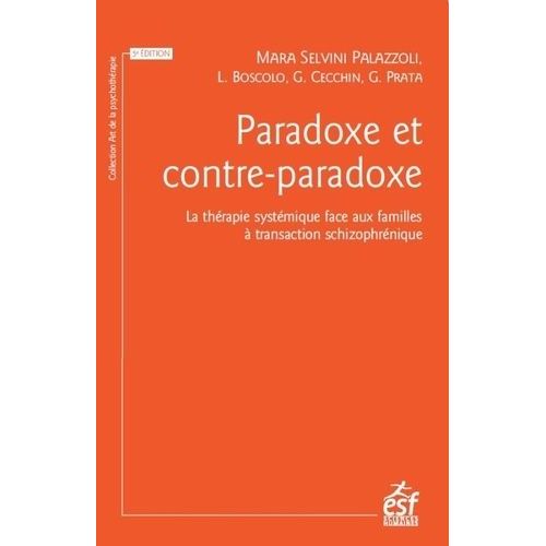 Paradoxe Et Contre-Paradoxe - Un Nouveau Mode Thérapeutique Face Aux Familles À Transaction Schizophrénique