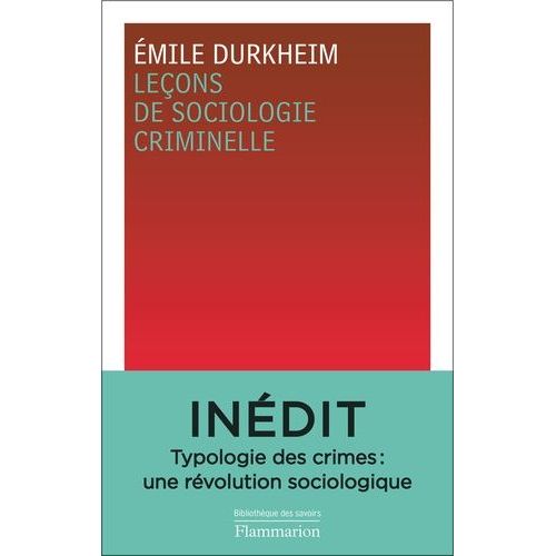Leçons De Sociologie Criminelle
