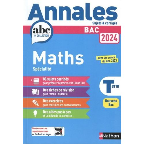 Mathématiques Spécialité Tle - Sujets & Corrigés