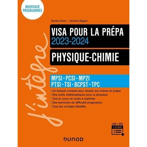 Physique-Chimie - Mpsi-Pcsi-Ptsi-Tsi-Bcpst