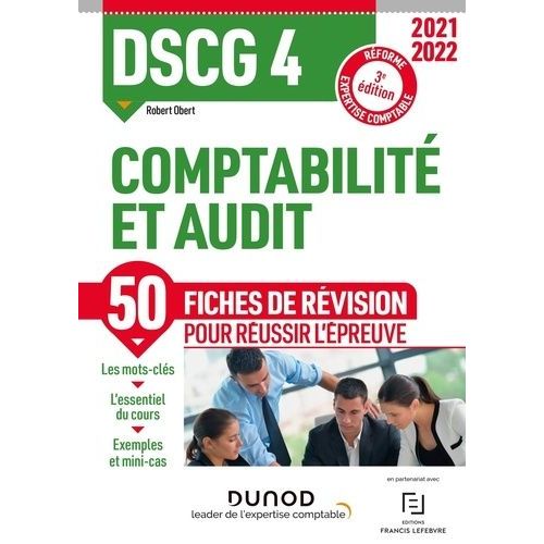 Comptabilité Et Audit Dscg 4 - Fiches De Révision