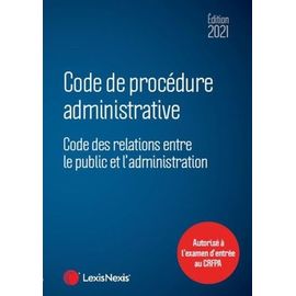 Code De Procédure Administrative