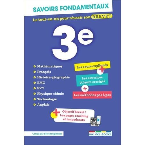 Savoirs Fondamentaux 3e