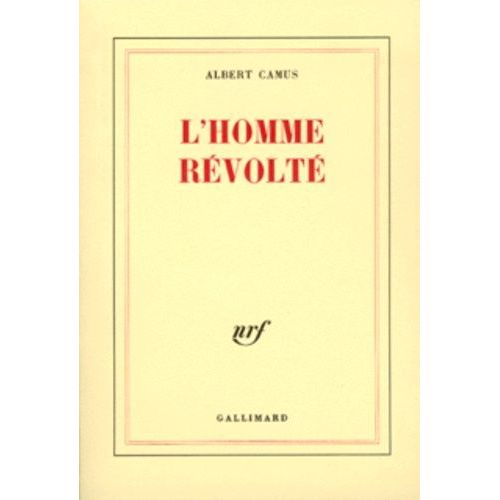 L'homme Révolté