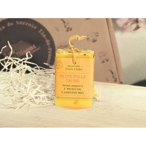 Savon Bio - Petite Bulle Câline - La Savonnerie De L'arbre À Bulle - 100g 