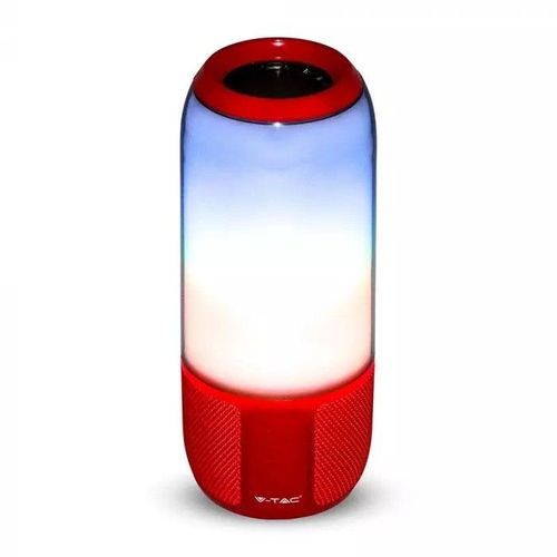 V-TAC Speaker Light LED Bluetooth RED