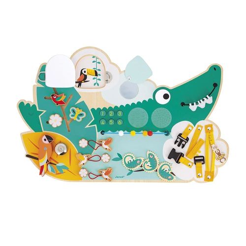 Busy-Board Crocodile Tropik