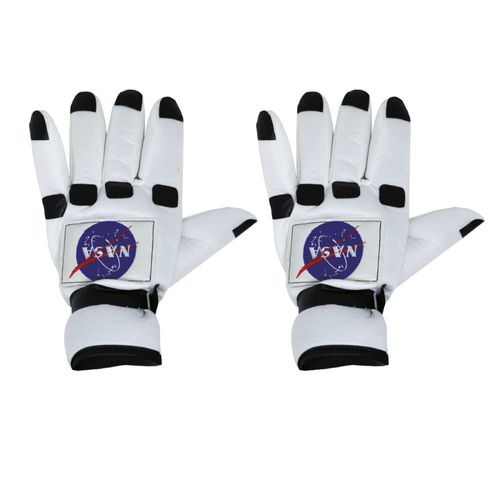 Paire De Gants Espace Astronaute Nasa Adulte