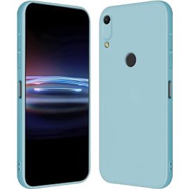 Coque Pour Huawei Y6 2019 / Y6 Pro 2019 / Honor 8a / Y6s 2019 6.09"" Inches Étui En Silicone Tpu Souple - Bleu Clair