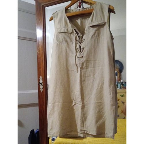 Robe Beige 42/44 Camaïeu.