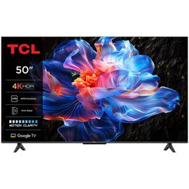 TV HDR Tcl 50P69K 127 cm 4K UHD 2025 Aluminium brossé