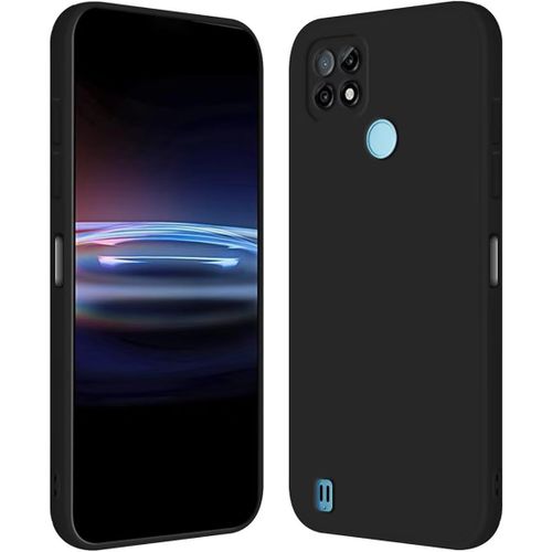 Coque Pour Realme C21 6.5"" Inches Étui En Silicone Tpu Souple - Noir