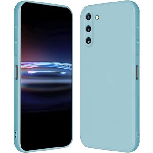 Coque Pour Samsung Galaxy Note10 6.3"" Inches Étui En Silicone Tpu Souple - Bleu Clair