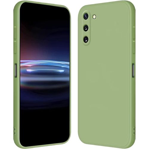 Coque Pour Samsung Galaxy Note10 6.3"" Inches Étui En Silicone Tpu Souple - Vert Matcha