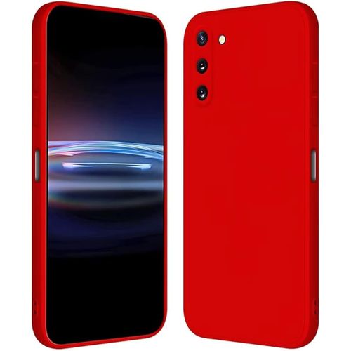 Coque Pour Samsung Galaxy Note10 6.3"" Inches Étui En Silicone Tpu Souple - Rouge De Chine