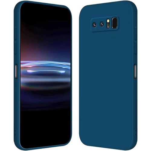 Coque Pour Samsung Galaxy Note8 6.3"" Inches Étui En Silicone Tpu Souple - Bleu Saphir