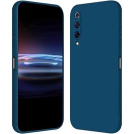 Coque Pour Xiaomi Mi 9 6.39"" Inches Étui En Silicone Tpu Souple - Bleu Saphir