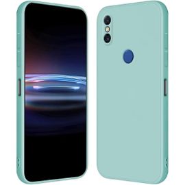 Coque Pour Xiaomi Mi Mix 3 6.39"" Inches Étui En Silicone Tpu Souple - Cyan Clair
