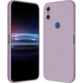 Coque Pour Xiaomi Mi Mix 3 6.39"" Inches Étui En Silicone Tpu Souple - Herbe Violette