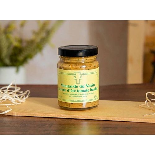 Moutarde Du Vexin Tomate Basilic - 100g
