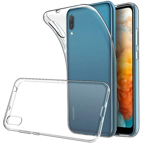 Coque Pour Huawei Y6 Pro 2019/Y6 2019 Tpu Transparent En Silicone Ultra Fine 0.33mm