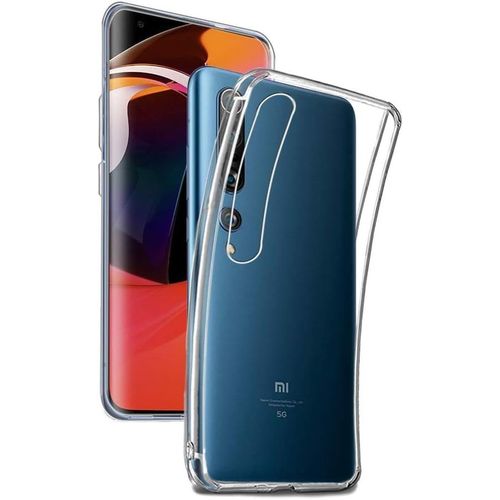 Lot De 3 Coque Pour Xiaomi Mi 10 - Mi 10 Pro - Mi10, Tpu Transparent En Silicone, Ultra Fine 0.33mm