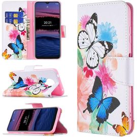 Coque Pour Nokia G10 G20 Nokia 6.3 Beau Motif Pu Cuir Magnétique Flip Portefeuille Support Portecarte Protecteur Housse Étui Pour Nokia G10 G20 Nokia 6.3 Bo9