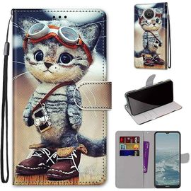 Coque Pour Nokia G20 Nokia G10 Nokia 6.3 Beau Pu Cuir Magnétique Flip Portefeuille Support Portecarte Dragonne Protecteur Housse Étui Pour Nokia G20 Nokia G10 Nokia 6.3 Dh15