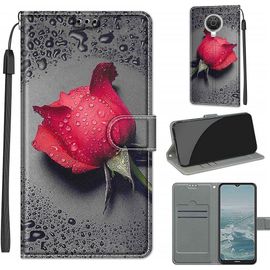 Coque Pour Nokia G20 Nokia G10 Nokia 6.3 Beau Pu Cuir Magnétique Flip Portefeuille Support Portecarte Dragonne Protecteur Housse Étui Pour Nokia G20 Nokia G10 Nokia 6.3 Dy12