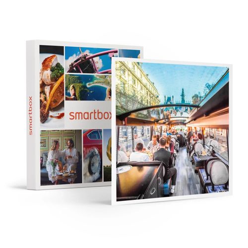Repas Insolite 4 Plats Et Visite De Paris Dans Le Bus À Impériale Champs-Élysées - Smartbox - Coffret Cadeau Gastronomie