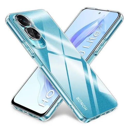 Coque Pour Huawei Honor 90 Lite 5g - Housse Etui Silicone Gel Fine + Verre Trempe - Transparent Tpu