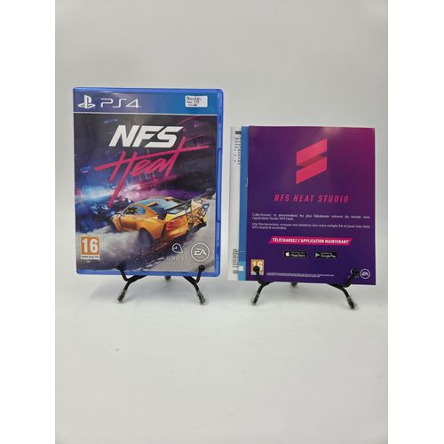 Jeu Playstation 4 Need For Speed Heat En Boite, Complet (Boite Légèrement Abîmé)