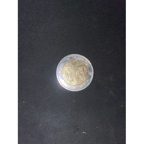 Monnaie 2euros Commémorative Danke Belge 2022 Exemplaires 75000