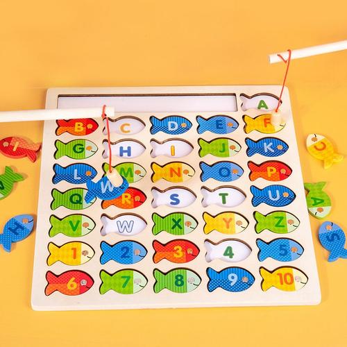Lot de 9 puzzles pour enfants de 3 à 5 ans, puzzles en bois pour les  tout-petits âgés de 3 à 5 ans, 16 pièces de jouets éducatifs préscolaires  pour
