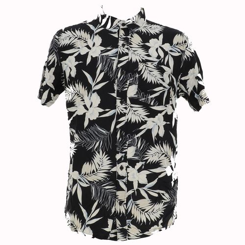 Chemise Manches Courtes Quiksilver Lemnas Ss Noir S