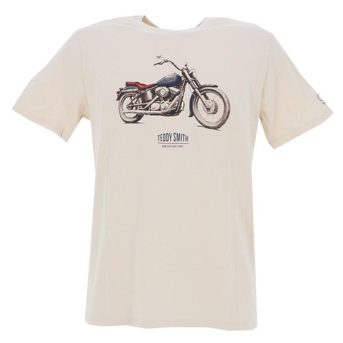 Tee Shirt Manches Courtes Teddy Smith T-Carso Mc Beige S