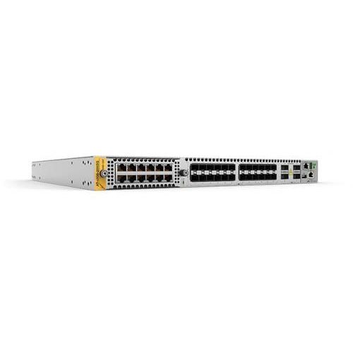 Allied Telesis AT X950-28XSQ - Commutateur - C3 - Géré - 24 x 1 Gigabit / 10 Gigabit SFP+ + 4 x 40/100 Gigabit QSFP+ / QSFP28 - Montable sur rack - avec 1 an d'assistance Net Cover