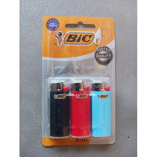 Kit De 3 Mini Briquets A Pierre Bic