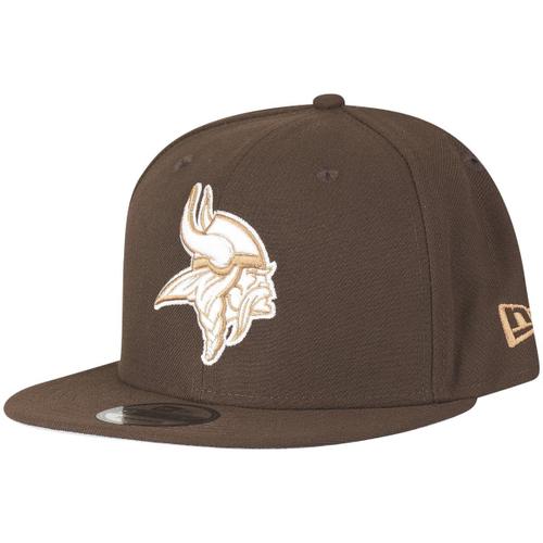 New Era 9fifty Snapback Cap - Walnut Minnesota Vikings Brun