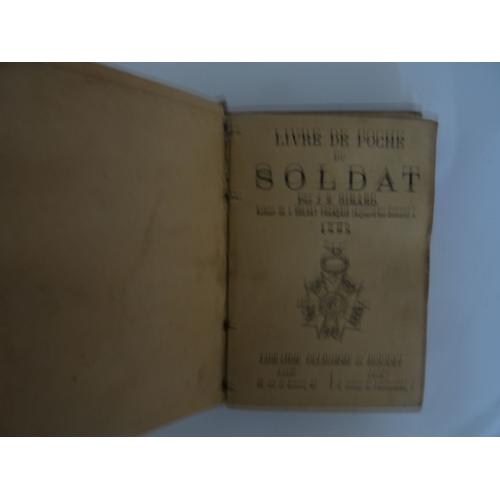 Livre De Poche Du Soldat 1895
