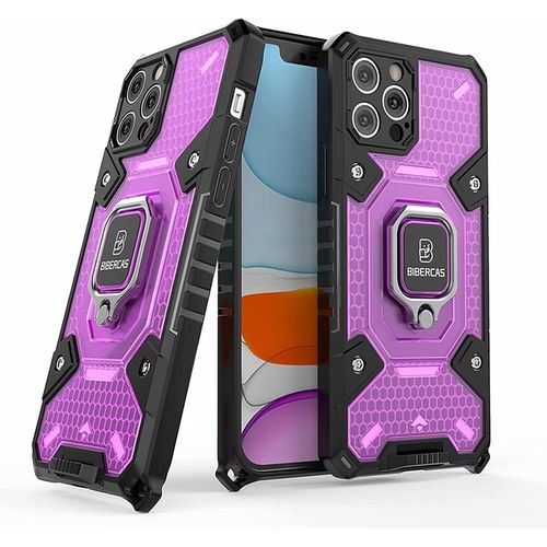 Coque Pour Oppo Find X3/X3 Pro, Military Grade Anti-Chute Antichoc Housse, Etui Avec Béquille Améliorée Support Magnétique , Mauve
