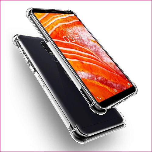 Nokia 3.1 Plus Coque, Nokia 3.1 Plus Transparent Coque Anti-Rayure Souple En Tpu Pour Téléphone,Anti-Chute Et Anti-Rayures,Hd Clear
