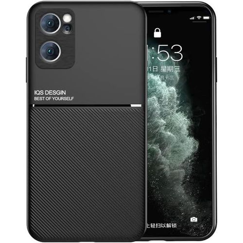 Oppo Find X5 Lite 5g Texture En Fibre De Carbone Ultra Fine Pour Le Travail Et Les Loisirs Coque De Protection Antichoc Fine En Silicone Tpu Souple Pour Oppo Find X5 Lite 5g Noir