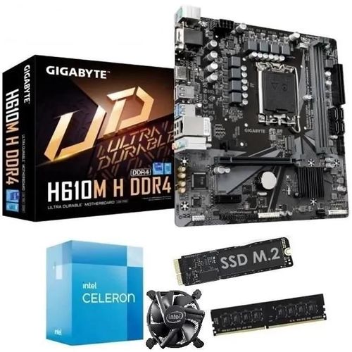 Kit évolution PC - Carte mère Gigabyte + Intel Core I5 + 8 GB RAM + SSD 980 Go