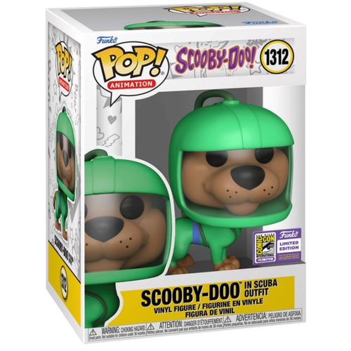 Figurine Funko Pop - Scooby-Doo N°1312 - Scooby-Doo En Tenue De Plongée (71743)